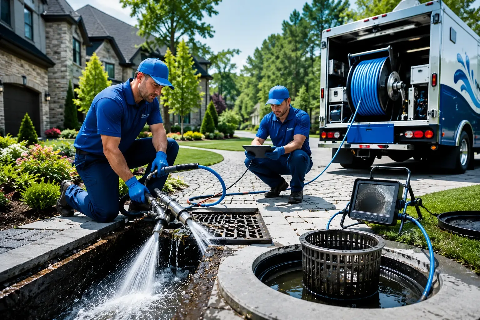 Local outdoor drain cleaning professionals in Mcnabb, IL